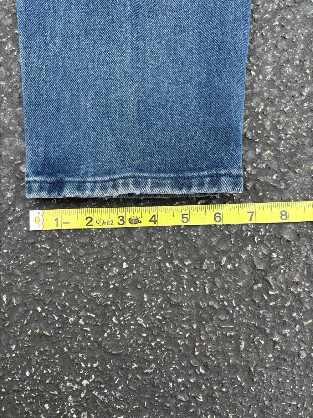 Vintage Riders by Lee Women's High Waisted Tapered Leg Denim Mom Jeans 32x29